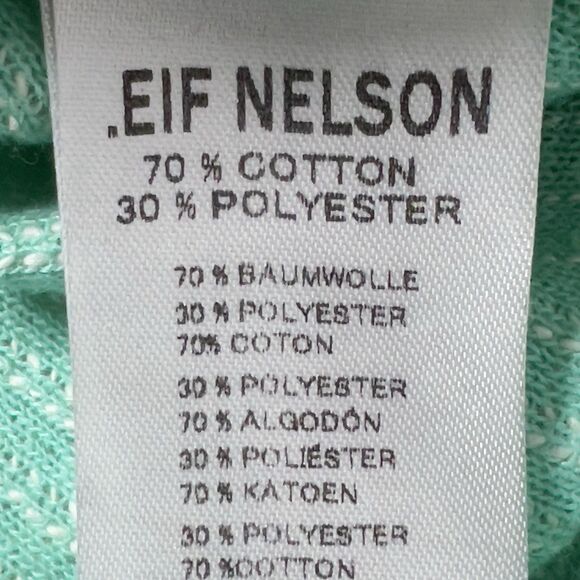 Leif Nelson Slim Fit Basic Knitted Shirt Mens Sz XL Mint Green Long Sleeve - Picture 10 of 14